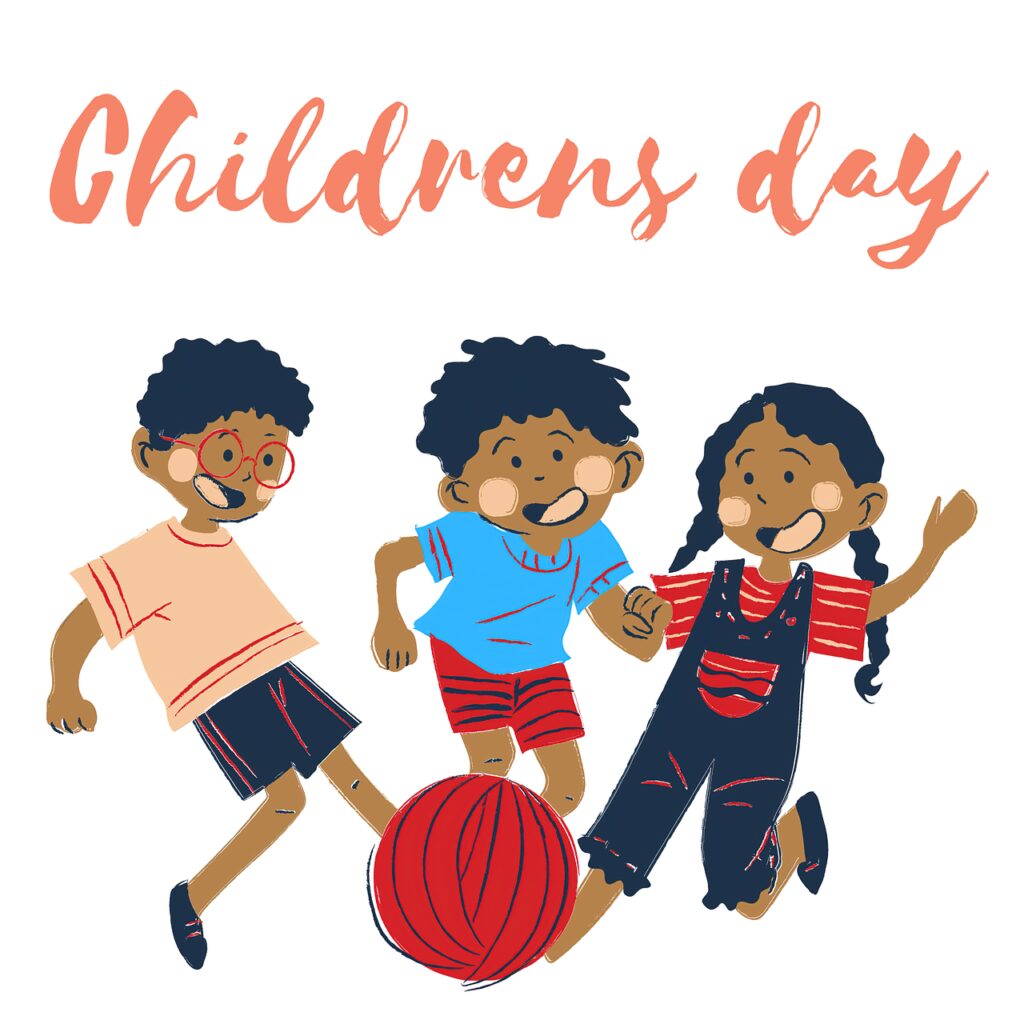 children, play, children's day